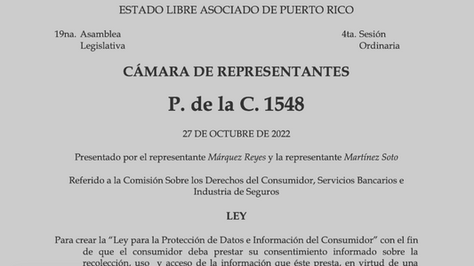 La ACEPR Actúa Proactivamente Ante el Proyecto de Ley 1548